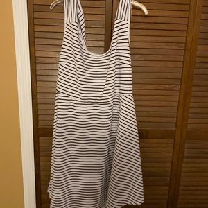 Black and white dress